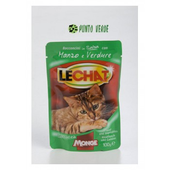 LECHAT BUSTE MANZO & VERDURE GR. 100